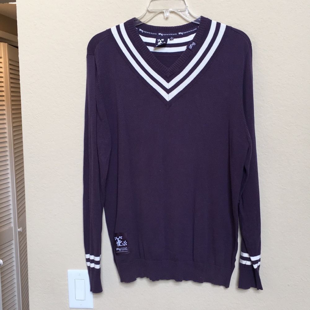 Holy Grail Vintage Lrg Purple Retro Sweater